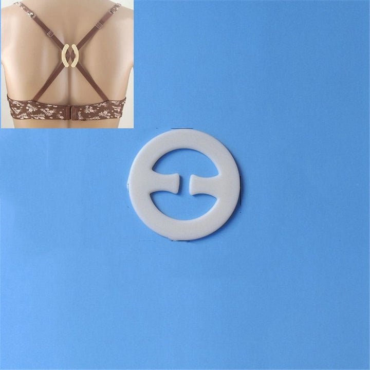 100 PCS Underwear Accessories Bra Non-slip Buckle Invisible Buckle, I-shaped, Round, Oval, 8 Shape