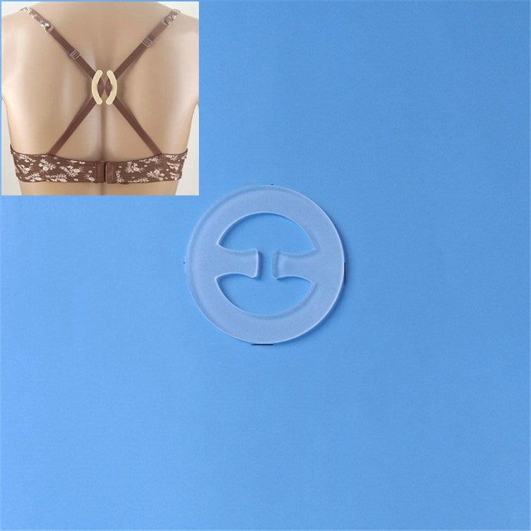 100 PCS Underwear Accessories Bra Non-slip Buckle Invisible Buckle, I-shaped, Round, Oval, 8 Shape