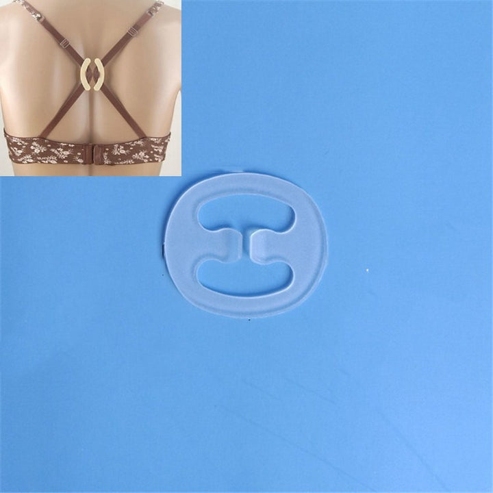 100 PCS Underwear Accessories Bra Non-slip Buckle Invisible Buckle, I-shaped, Round, Oval, 8 Shape