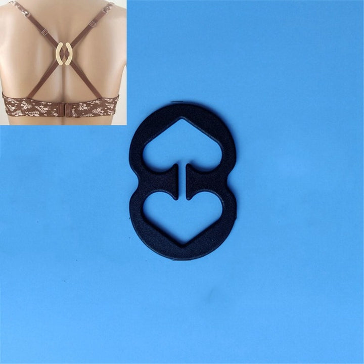 100 PCS Underwear Accessories Bra Non-slip Buckle Invisible Buckle, I-shaped, Round, Oval, 8 Shape