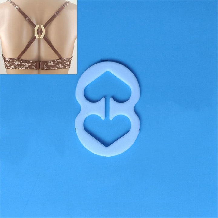 100 PCS Underwear Accessories Bra Non-slip Buckle Invisible Buckle, I-shaped, Round, Oval, 8 Shape