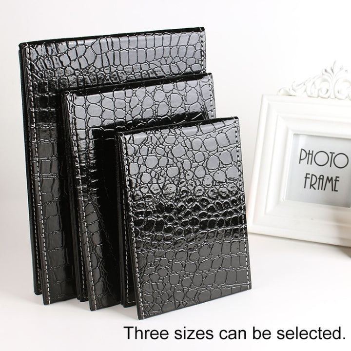 Square Stand Leather Make Up Mirror Alligator Pattern Portable Cosmetic Mirror, Black L 18x25.5x1.6CM, Black M15x20.5x1.6CM, Black S 12x17.5x1.6CM, Brown L 18x25.5x1.6CM, Brown M15x20.5x1.6CM, Brown S 12x17.5x1.6CM, Red L 18x25.5x1.6CM, Red M15x20.5x1.6CM