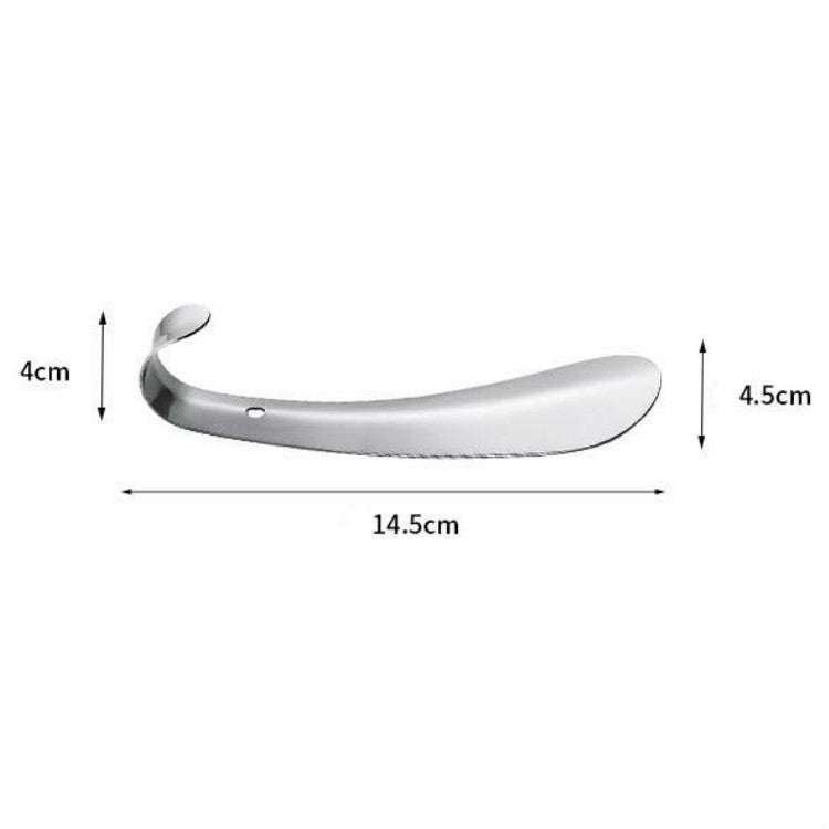 Stainless Steel Shoehorn Lift Shoe Wearer Metal Shoe Lifter, Metal Shoe Lifter