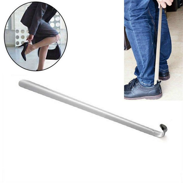 Stainless Steel Long Shoehorn Lift Shoes Wear Shoe Shoehorn, Shoe Shoehorn