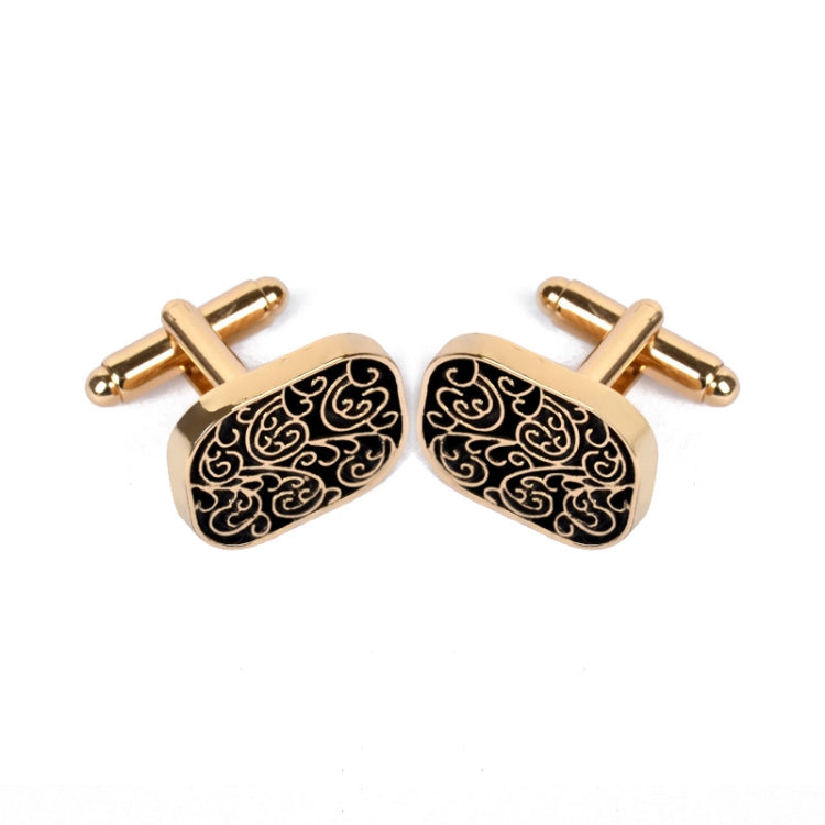 High-end men shirts Cufflinks collocation accessoriesgifts classic Mens Fashion Design carving