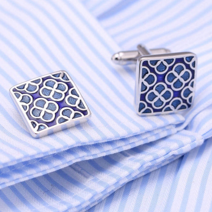 Luxury shirt cufflinks for mens Brand cuff button