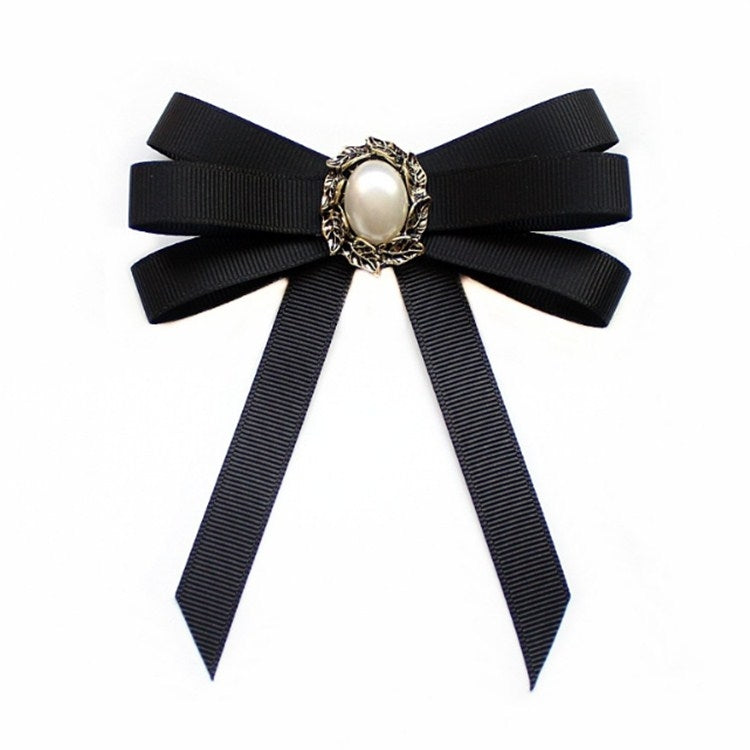 Professional Collar Black Bow Tie Shirt Accessories for Women