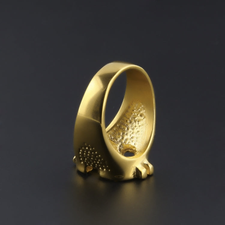 Rock Bling Gold US Dollar Sign Signets Rings for Men Jewelry, Gold