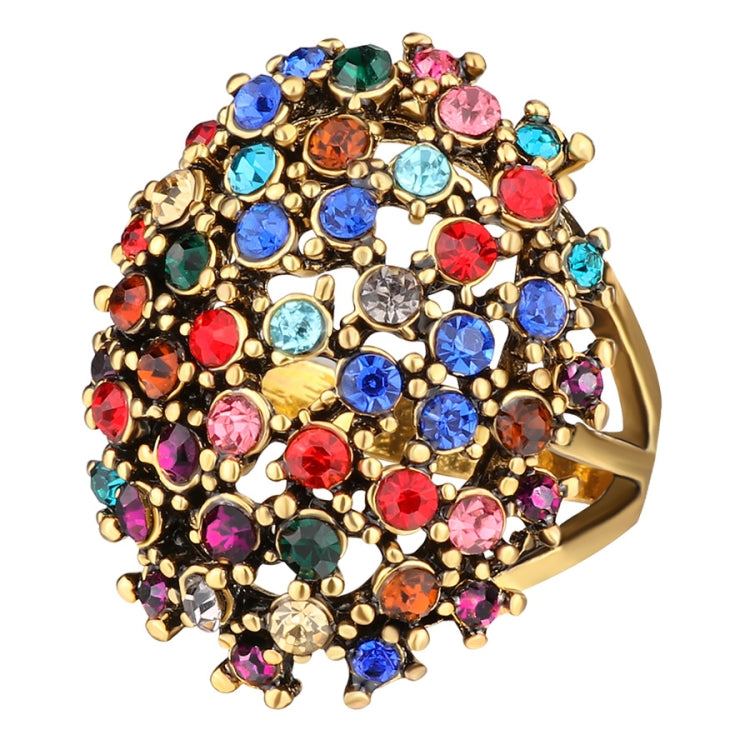 Women Charms Bohemia Jewelry Antique Resin Ethnic Rings, 7, 8, 9, 10