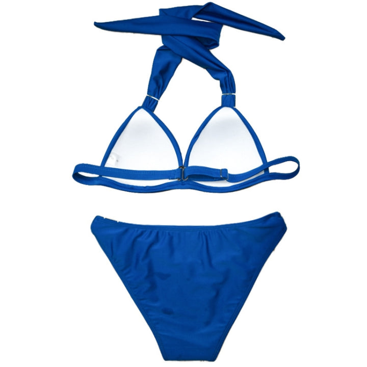 2 In 1 Sexy Solid Color Swimsuit Set Ladies Beach Bikini Swimwear, S, M, L, XL, XXL