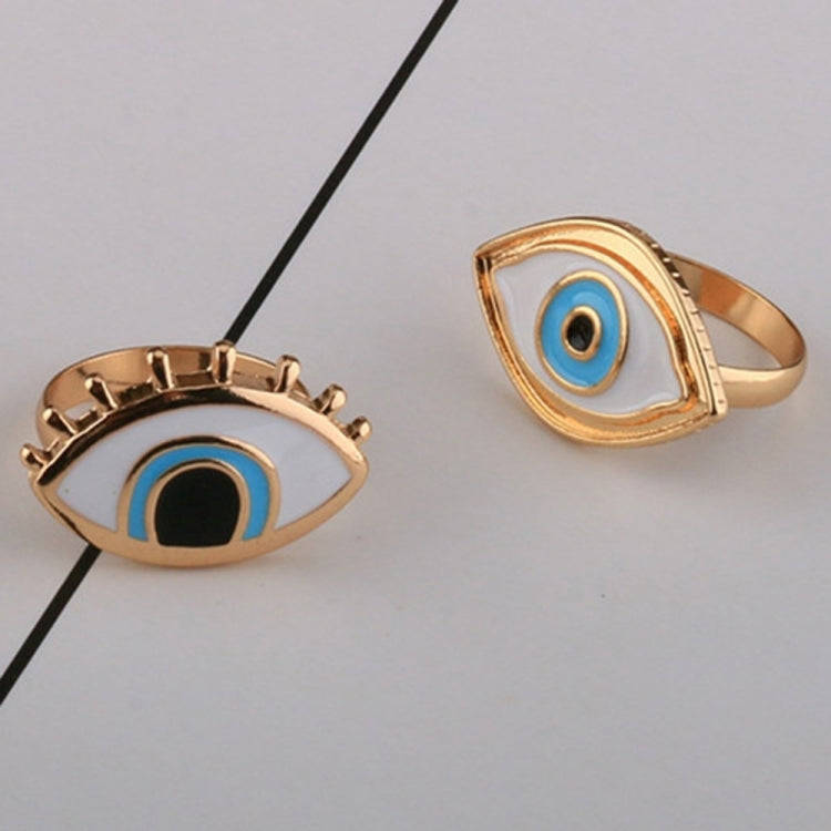 Resin Punk Ring Turkish Evil Eye Rings