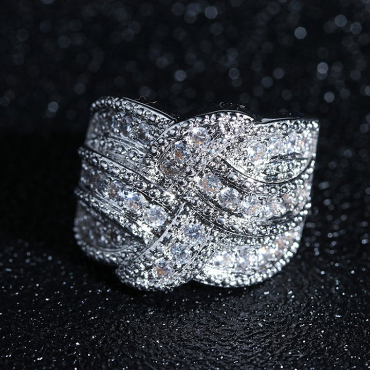 Women Fashion Luxury Zircon Stone Rings, 10, 6, 7, 8, 9