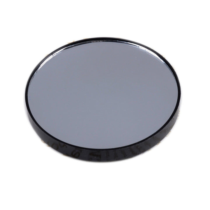 Magnification Small Round Mirror with Suction Cup Makeup Mirror 8.8cm Magnification Makeup Mirror, Black Ten Times, Black Five Times