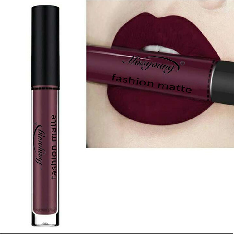 Liquid Lipstick Matte Makeup Lip Liner Pencil Waterproof Long Lasting Lip Stick Beauty Matte Lipstick, 1, 2, 3, 4, 5, 6, 7, 8, 9, 10, 11, 12, 13, 14, 15, 16, 17, 18