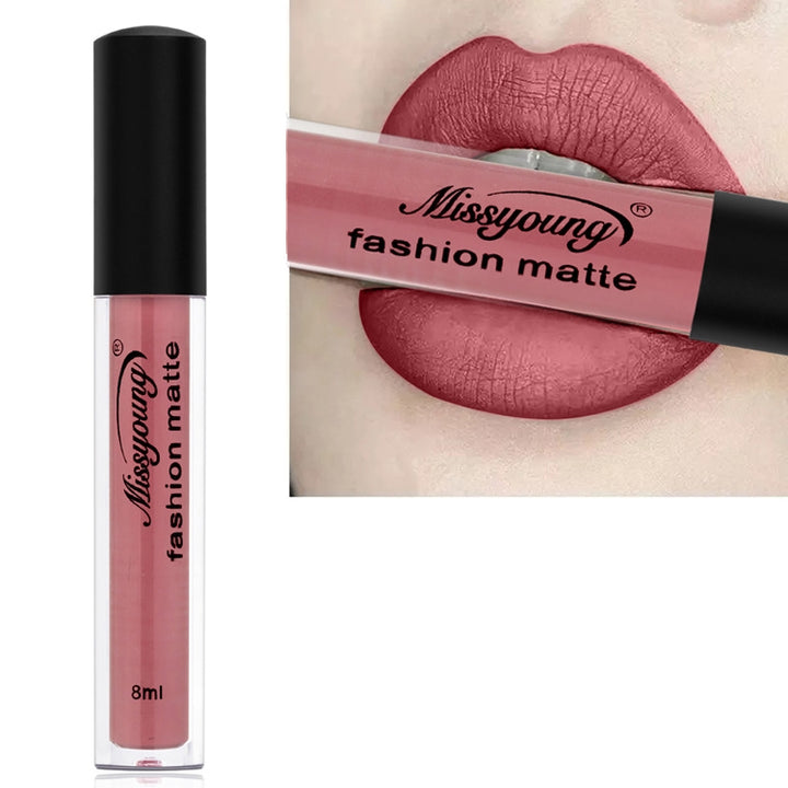 Liquid Lipstick Matte Makeup Lip Liner Pencil Waterproof Long Lasting Lip Stick Beauty Matte Lipstick, 1, 2, 3, 4, 5, 6, 7, 8, 9, 10, 11, 12, 13, 14, 15, 16, 17, 18