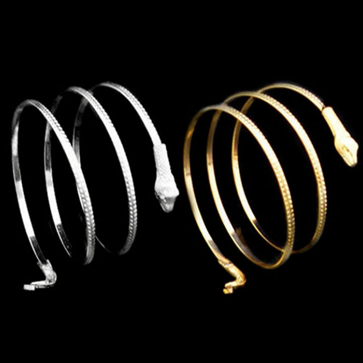 Small Metal Snake Bracelet Twisted Snake Ring Bangles Bracelet