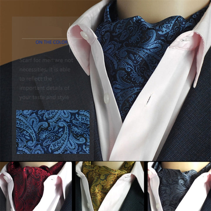 Gentleman's Style Polyester Jacquard Men's Trendy Scarf Fashion Dress Suit Shirt British Style Scarf, L230, L231, L232, L233, L235, L236, L237, L238, L239, L240, L241, L242, L243, L244, L245, L246, L247, L248, L249, L251, L252, L253, L255, L256