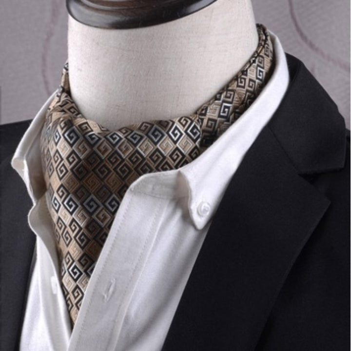 Gentleman's Style Polyester Jacquard Men's Trendy Scarf Fashion Dress Suit Shirt British Style Scarf, L230, L231, L232, L233, L235, L236, L237, L238, L239, L240, L241, L242, L243, L244, L245, L246, L247, L248, L249, L251, L252, L253, L255, L256