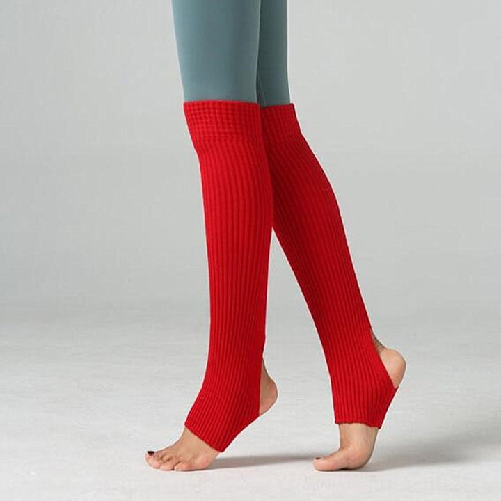 Long Leggings Latin Ballet Socks Adult Children Leggings Wool Socks