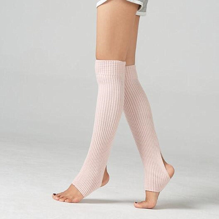 Long Leggings Latin Ballet Socks Adult Children Leggings Wool Socks