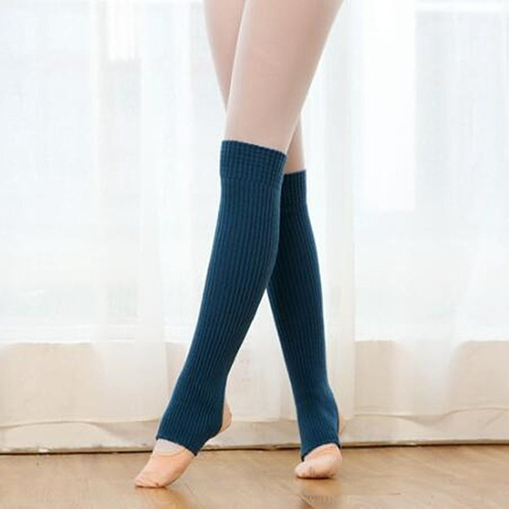 Long Leggings Latin Ballet Socks Adult Children Leggings Wool Socks