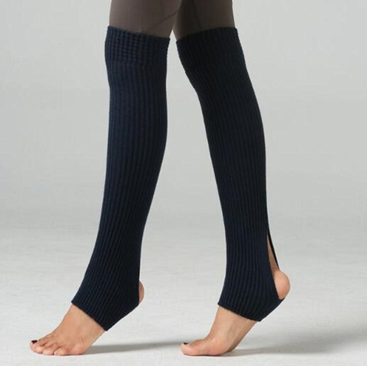 Long Leggings Latin Ballet Socks Adult Children Leggings Wool Socks