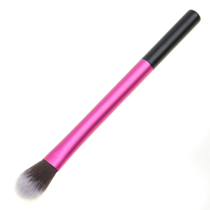 Pink Aluminum Tube Makeup Brush Highlights Eye Shadow Brush