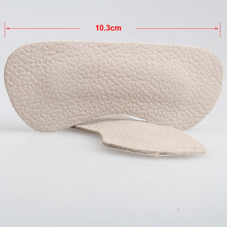 10 Pairs Foot Care Shoes Pads Cow Leather Insole Liner High Heel Cushion