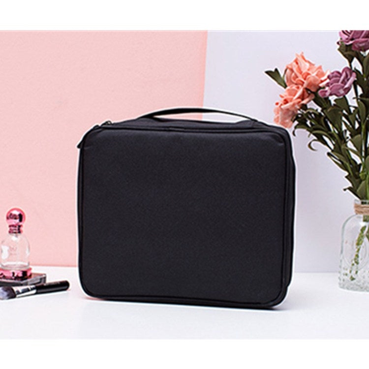 Cosmetic Bag Large Capacity Simple Wash Bag Travel Waterproof Portable Cosmetic Storage Bag, Net Pocket, Pocket