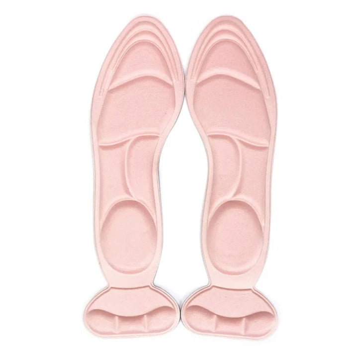 2pcs /Pair 8D Pad Inserts Heel Post Back Breathable Anti-Slip For High Heel Shoe Insole