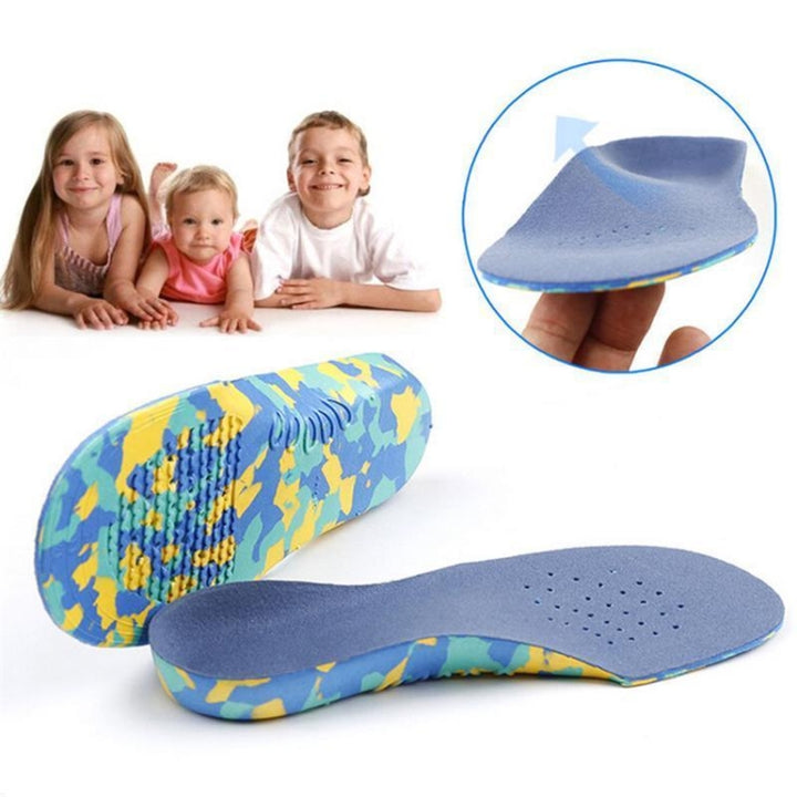 One Pair Children Flat Feet Arch Support Insoles Orthopedic Shoe Insole, 23-25cm, 26-28cm, 29-31cm, 32-34cm, 35-37cm