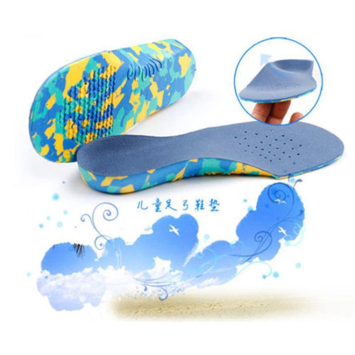 One Pair Children Flat Feet Arch Support Insoles Orthopedic Shoe Insole, 23-25cm, 26-28cm, 29-31cm, 32-34cm, 35-37cm