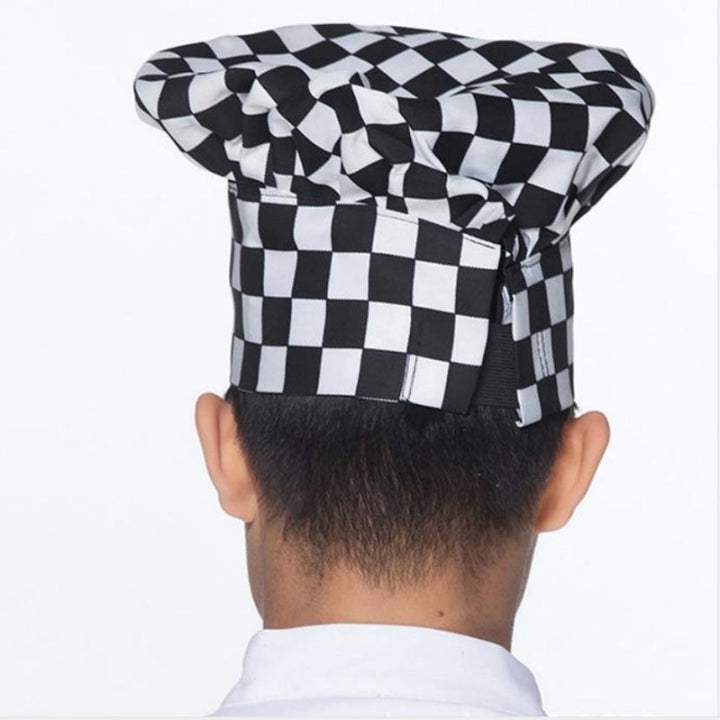 Hotel Coffee Shop Chef Hat Wild Anti-fouling Print Cap, One Size