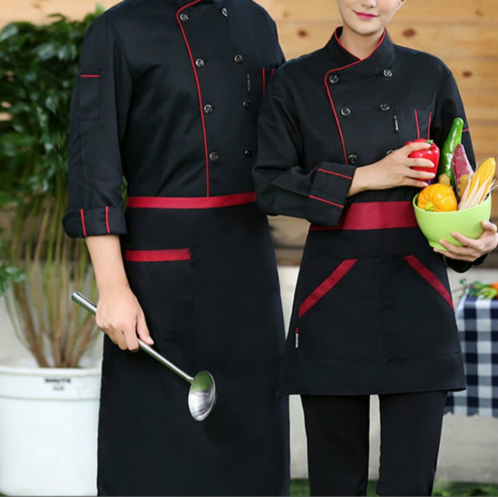 Hotel Restaurant Catering Work Clothes for Men and Women, M, L, XL, XXL, XXXL