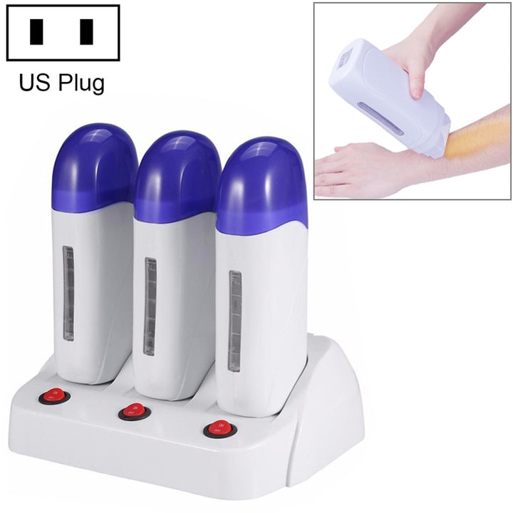 Wax Depilatory Warmer Heater Hair Removal Waxing Machine, EU Plug Single Base, US Plug Single Base, EU Plug Double Base, US Plug Double Base, EU Plug Triple Base, US Plug Triple Base