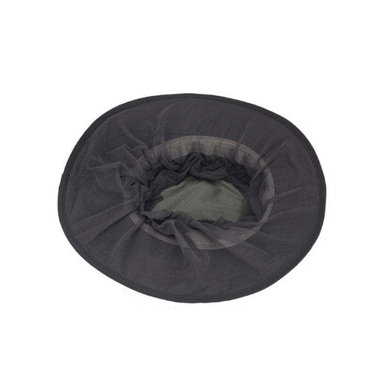 Summer Outdoor Sports Anti-mosquito Net Sun Hat Fisherman Hat, L