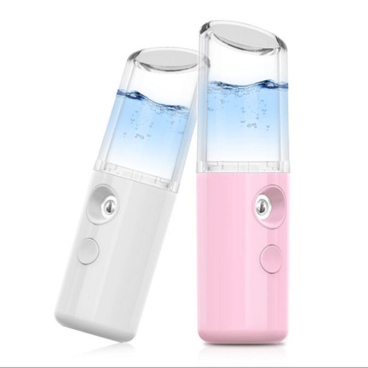 Facial Hydration Instrument Air Humidifier USB Beauty Cold Spray Instrument Auto Alcohol Disinfection Spayer, Lipstick Style, L20