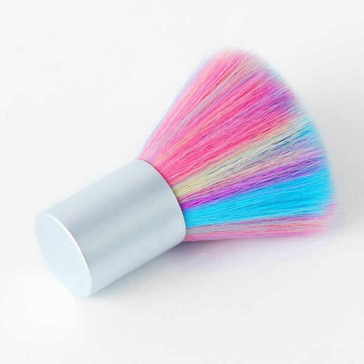 Colorful Soft Nail Cleaning Brush Acrylic UV Gel Powder Dust Remover Tool