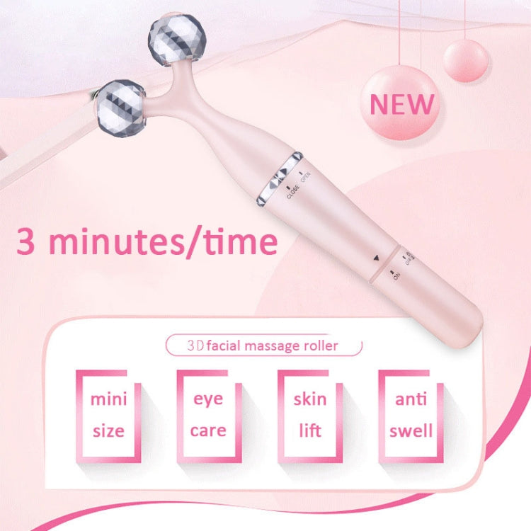 3 In 1 Portable Electric Eye Massager Double Chin Face Lift Body Neck Massage Roller Anti Wrinkle 3D Facial Massage Machine