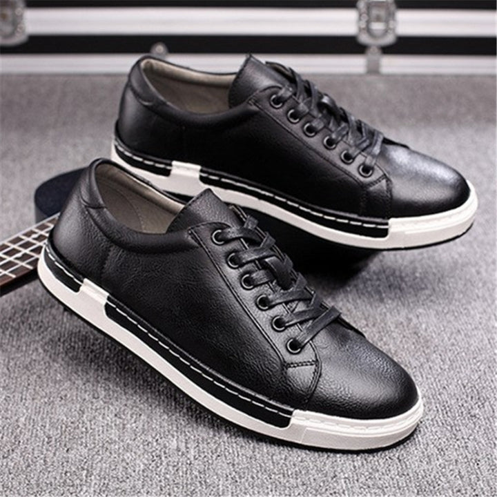 Baroque Shoes Casual PU Leather Sports Shoes for Men, 38, 39, 40, 41, 42, 43, 44, 45