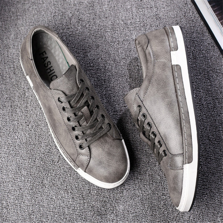 Baroque Shoes Casual PU Leather Sports Shoes for Men, 38, 39, 40, 41, 42, 43, 44, 45