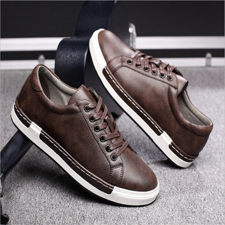 Baroque Shoes Casual PU Leather Sports Shoes for Men, 38, 39, 40, 41, 42, 43, 44, 45