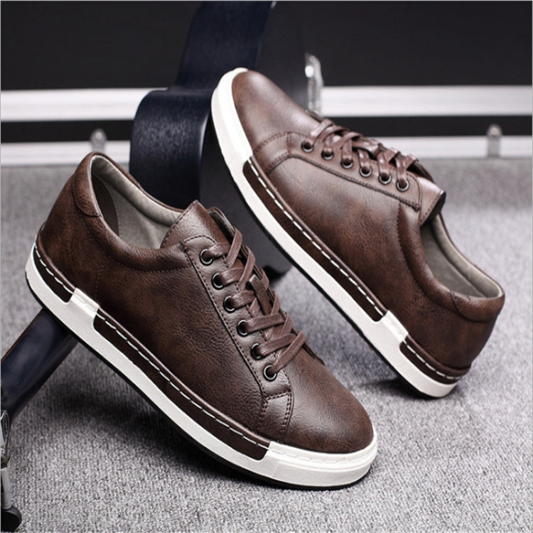 Baroque Shoes Casual PU Leather Sports Shoes for Men, 46, 47, 48