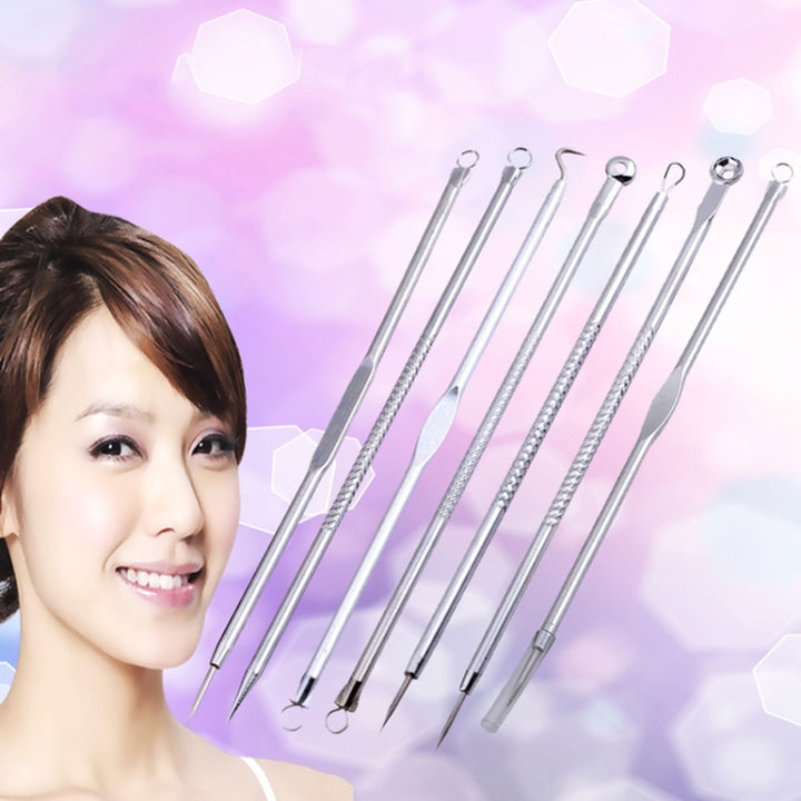 7 in 1 Stainless Steel Acne Needle Set Acne Pick Acne Needle