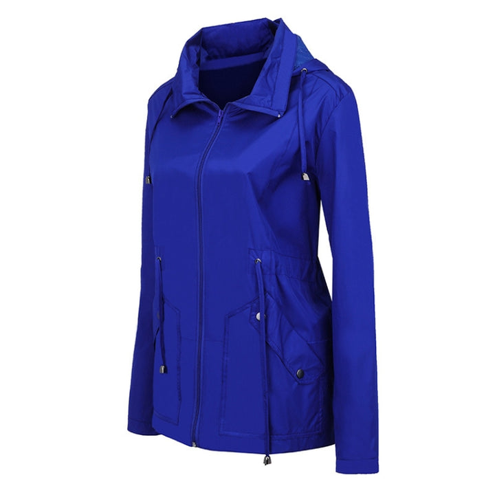 Raincoat Waterproof Clothing Foreign Trade Hooded Windbreaker Jacket Raincoat, S, M, L, XL