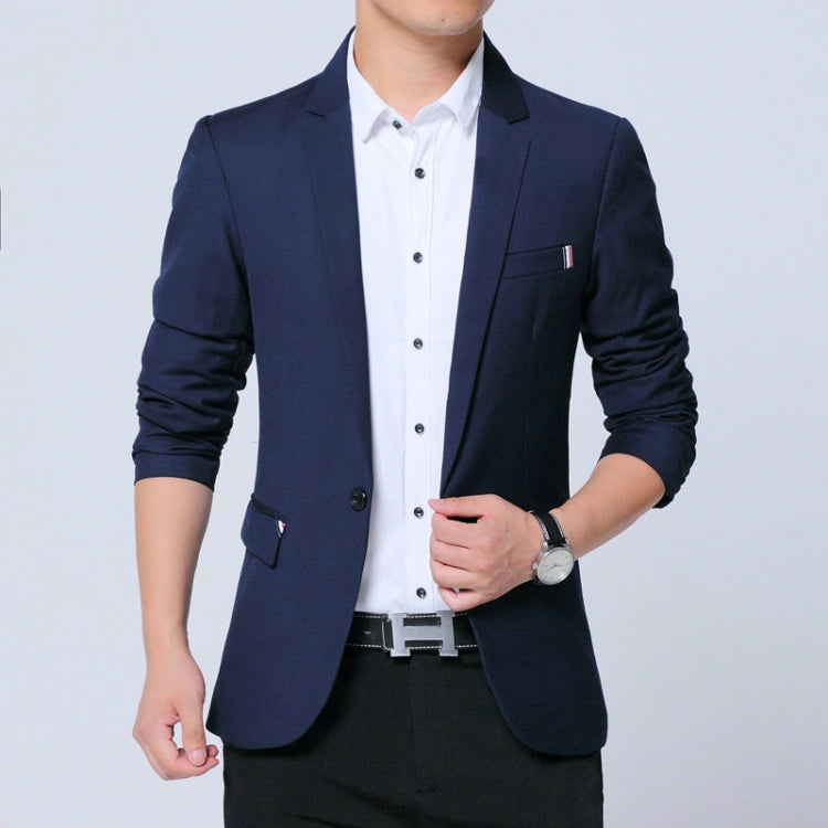 Men Casual Suit Self-cultivation Business Blazer, S, M, L, XL, XXL, XXXL, XXXXL, 5XL