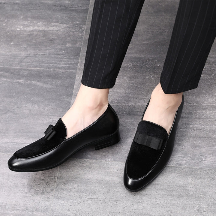 Bowknot Wedding Dress Male Flats Gentlemen Casual Shoes, 37, 38, 39, 40, 41, 42, 43, 44, 45, 46, 47, 48