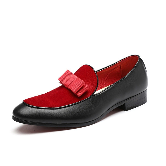 Bowknot Wedding Dress Male Flats Gentlemen Casual Shoes, 37, 38, 39, 40, 41, 42, 43, 44, 45, 46, 47, 48