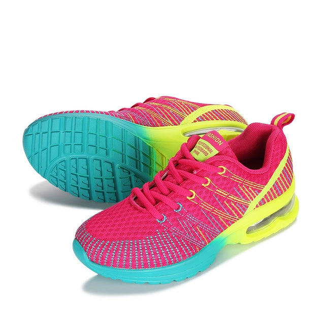 Casual Mesh Women Sneakers Breathable Half-cushion Running Shoes, 35, 36, 37, 38, 39, 40