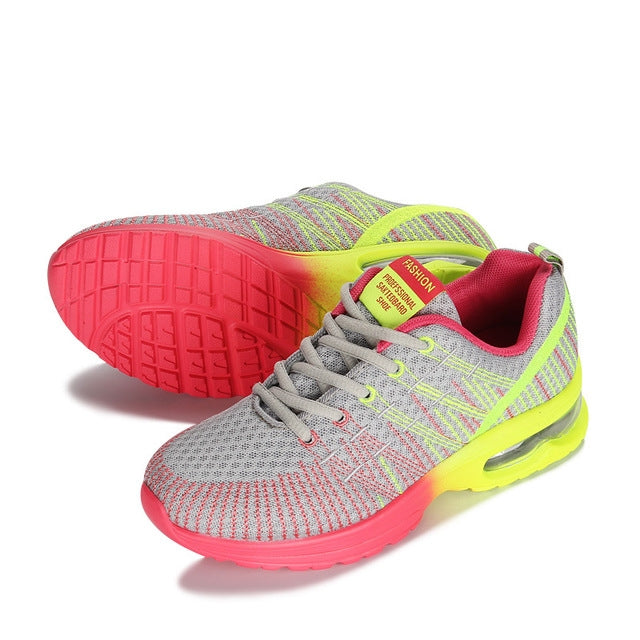 Casual Mesh Women Sneakers Breathable Half-cushion Running Shoes, 35, 36, 37, 38, 39, 40